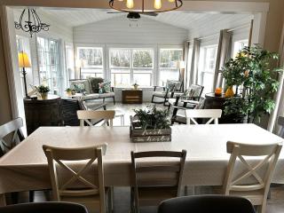 Spacious waterfront home with hot tub and heated pool - 3