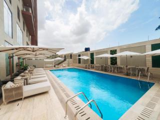 Luxury 1BR Near Airport, Pool, Gym, Fast Wi-Fi - 6