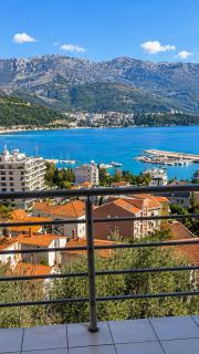 Panoramic Sea and City View Apartment with Terrace Budva - 3