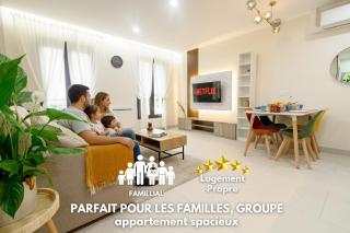 2 appartements 10 personnes Linge de maison et Wi-Fi À 10 min de Giverny - 0