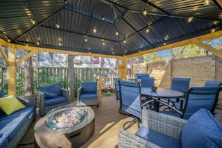 Hot Tub Game Room Sauna Deck Fire Pit Walk to StadiumDowntownPark - 6