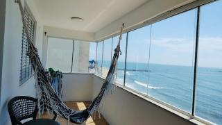 Apartamento Beira Mar - Vista incrível - 3 quartos - Completo - 5