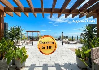 Flat Premium Frente Mar Get Sense 211 Pé na areia - 5