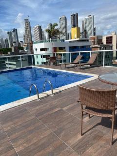 Flat a 100m da Praia de Cabo Branco - João Pessoa - 8