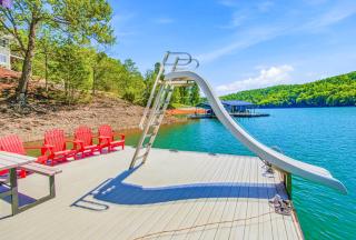 Lakefront Retreat N Norris Lake Dock W Slide Games - 9