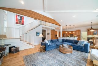 Spacious Modern Farmhouse w/Private Beach, Oversized Hot Tub & Game Room - 2