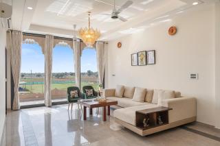 ELIVAAS Signature Nirvana Farms 5-BHK Farmhouse with Private Pool, Lounge Area and Garden - 8