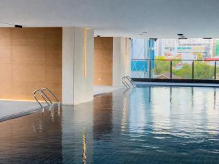 Tranquil Azure BKK1 High-Floor City View Studio Balcony View Bright and Airy Premium Listing - 1