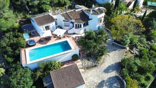 Villa Las Encinas Piscine et vue mer et montagne 180 degrés - 9