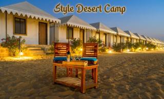 Style Desert Camp With Swimming Pool - 3