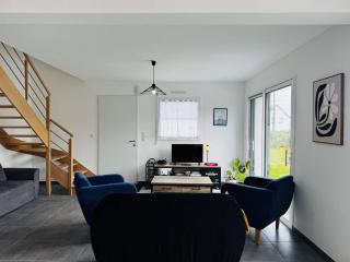 Maison 6pers, proche commerces et plage, classée 3* - 4