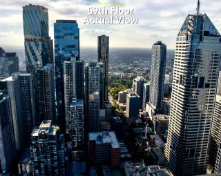 Luxury Collins St Apartment- 2BR w Balcony- High Floor - 5