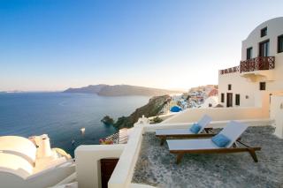 Elegant Santorini Villa Villa Mariniou Private Hot Tub Air Conditioning - 0