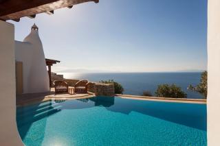 Excellent Mykonos Villa Villa Apollo 3 Bedrooms Stunning Sea Views Psarrou - 0