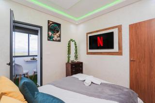 Appartement Moderne 2 chambres avec 2 balcons , Proche de Gare et Stade , Parking et WIFI - Tangeri - 8
