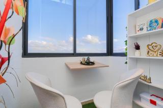 Appartement Moderne 2 chambres avec 2 balcons , Proche de Gare et Stade , Parking et WIFI - Tangeri - 5