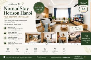 NomadStay Horizon Hanoi - 24 Hours Stay - Check in Anytime - 0