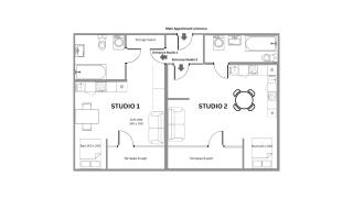 2 Soundproof Fully Equipped Studios near Geneva Airport - 5