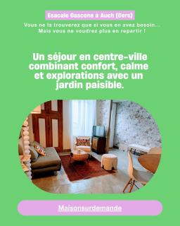 Logement entier centre ville Auch proche gare - 1