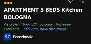 APARTMENT 5 BEDS Kitchen BOLOGNA - 9