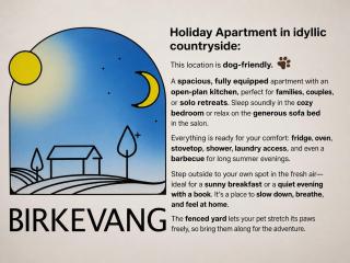 Birkevang holiday apartment in idyllic countryside - 8