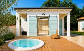 Private 9000qm Estate Villa with Pool and Yacuzzi and Sauna absolute Privacy near Fazana - 5