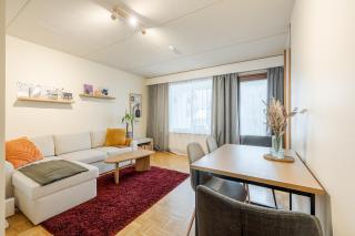 Two-bedroom apartment with a terrace and sauna - 0
