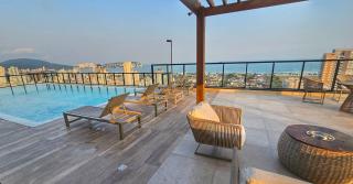 Lindo Ap - Piscina vista mar - Lazer completo - 9