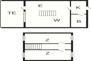 Standard apartment with small kitchen, Gudhjem - 9