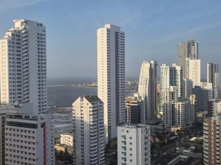 BOCAGRANDE CARTAGENA -Vista aL mar, bahía y ciudad antigua - 3 balcones - 7