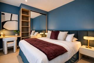 Bright 1BR Apt with Skyline Views Pool Gym Near Casino - 2