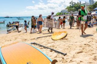 Pé na Areia - Flat na Barra com PiscinaArGaragem - 0