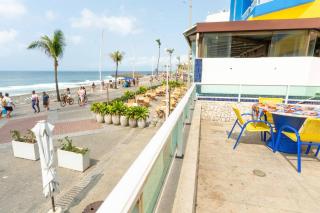 Pé na Areia - Flat na Barra com PiscinaArGaragem - 9