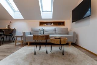 Apartmán nad Bednářstvím s dřevěnou vířivou vanou - 5