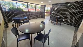 Quarto e Sala Equipado, 01 quadra da praia - 7