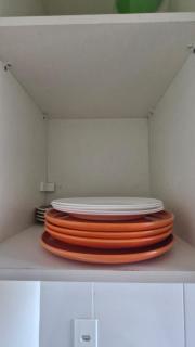 Quarto e Sala Equipado, 01 quadra da praia - 6
