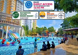 Melaka Town Area Top 1 Family Lovers Water Themepark Suites By GGM - 0