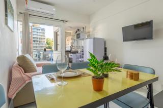 Pé na Areia - Flat com PiscinaArGaragem na Barra - 9