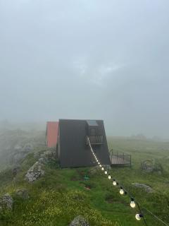 Outside Kazbegi Cabin 1 - 9