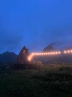 Outside Kazbegi Cabin 1 - 8