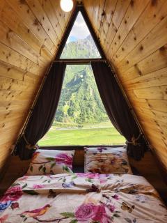Outside Kazbegi Cabin 1 - 2