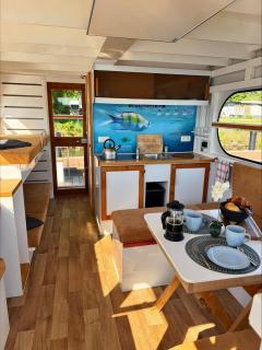 Hausboot auf dem Unterbacher See - 9