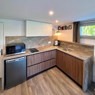T2 design Terrasse calme, parking privé Grenoble - 5