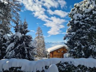 Crans Montana joli studio avec bel extérieur clôturé - 3