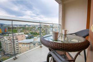 1BR apartment - Panoramic City View - Vake District - Self Check-in - Free WiFi - 4