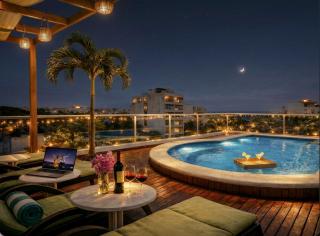 Spacious & Quiet Beach Home Suites, Pool & Kitchen, Sleeps 4 to 8, 7 Min Walk to Beach PDC - 2