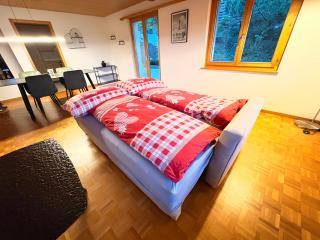 Alpine Chalet Apartment - Terrace & Mountain View - 9