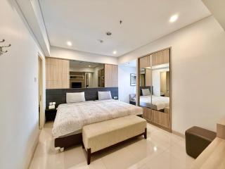 Modern Chic 2BR at Trillium Surabaya Central by Le Ciel Hospitality - 8
