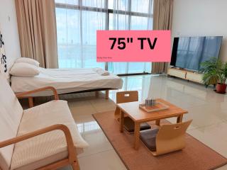 NO DEPO Palazio TATAMI Studio Apartment 500MBs Netflix Mt Austin - 0
