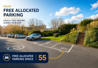 Burlington Mansions - FREE ALLOCATED PARKING - 8 mins walk to the beach - Gym - Pool Table - Brought to you by Coastline Retreats - 3